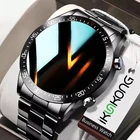 Новинка 2021, мужские Смарт-часы с сенсорным экраном, спортивные фитнес-часы IP68, водонепроницаемые, с Bluetooth, для звонков, для Android и ios, Смарт-часы для мужчин