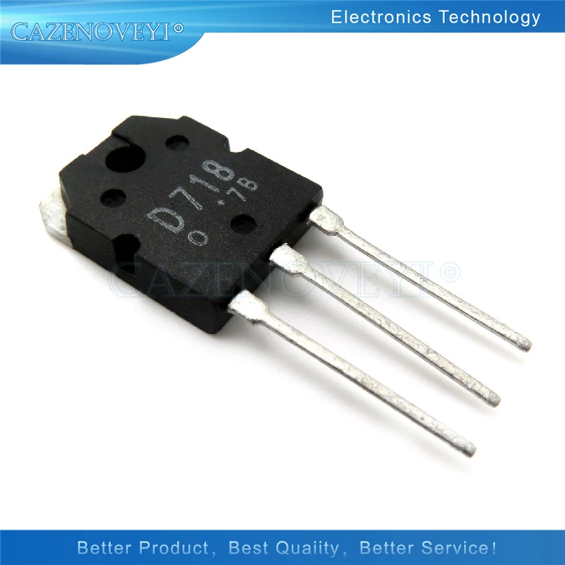 20pcs/lot 2SD718 2SB688 (10pcs D718 + 10pcs B688) TO 3P In Stock|Интегральные схемы| |