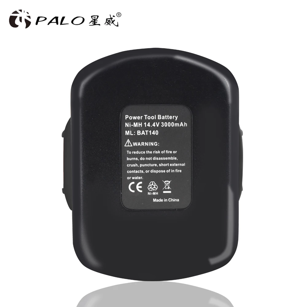 Аккумуляторная батарея PALO 14 4 В 3000 мА/ч Ni MH для Bosch BAT140 BAT038 BAT159 GSR