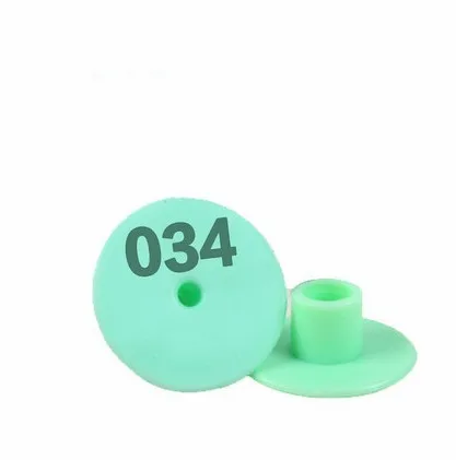 Этикетка для защиты от выпадения с надписью круглые Уши свиней и овец фирменная