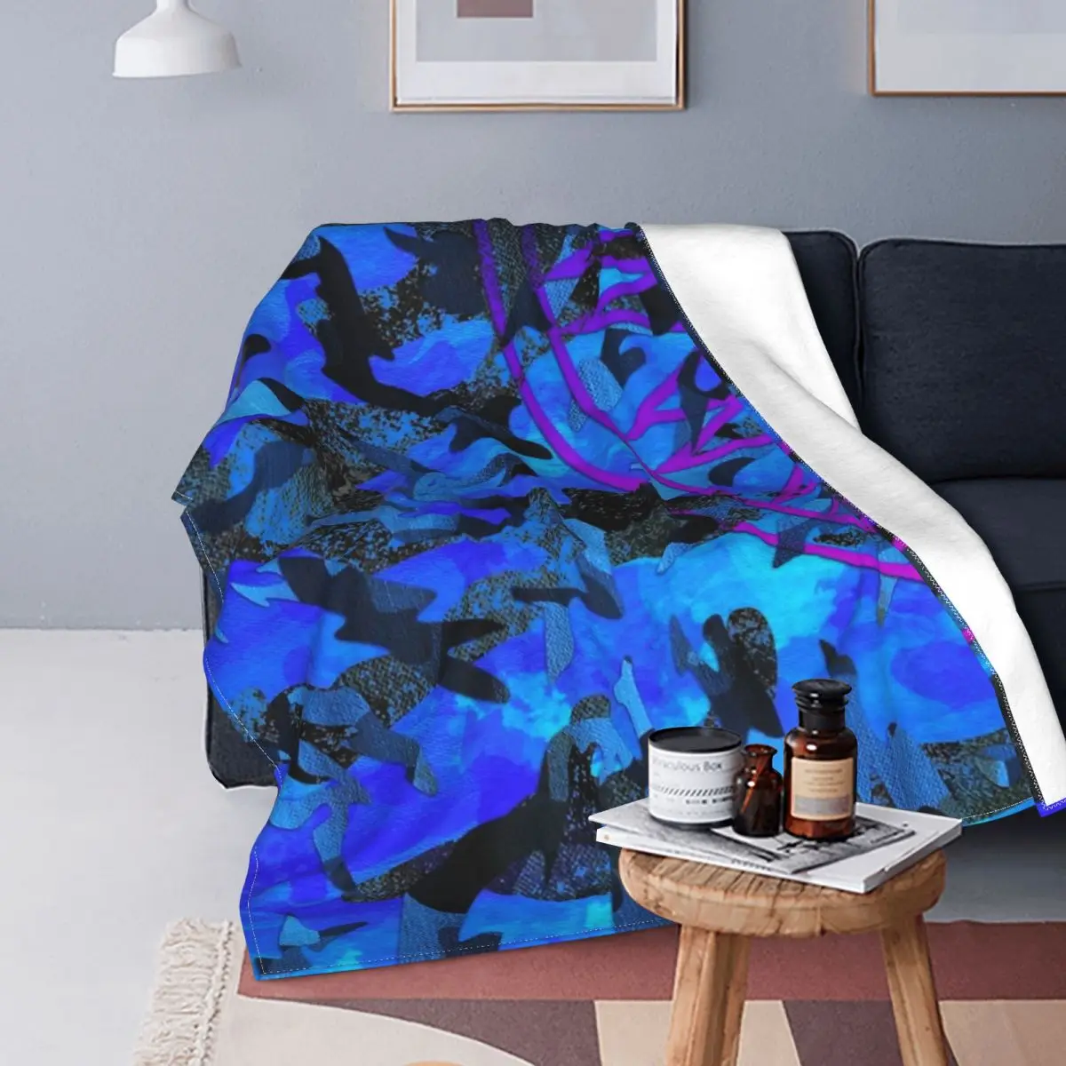 

Patrón-G71N190035, manta a cuadros para cama, cubierta de playa, manta Kawaii, mantas para bebé