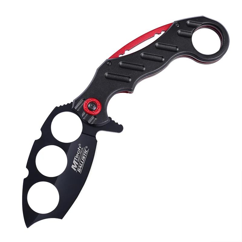 

Stainless Steel Folding Knife Multi-function Tactical Survival Knives Hunting Camping Knife Portable Body-proof Boxing Knife