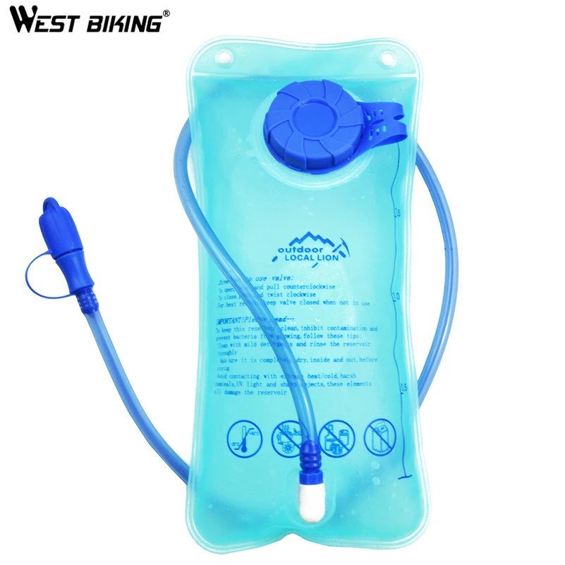 Water Bag Only WEST BIKING, ультралегкие велосипедные сумки, открытый спортивный рюкзак, дышащий, для мужчин и женщин, велосипедная сумка, гидратация, сумка для воды, велосипедный рюкзак - Цвет: Water Bag Only