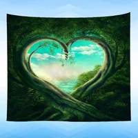 1pc 200x150cm forest printing tapestry wall hanging ornament craft indoor home decor