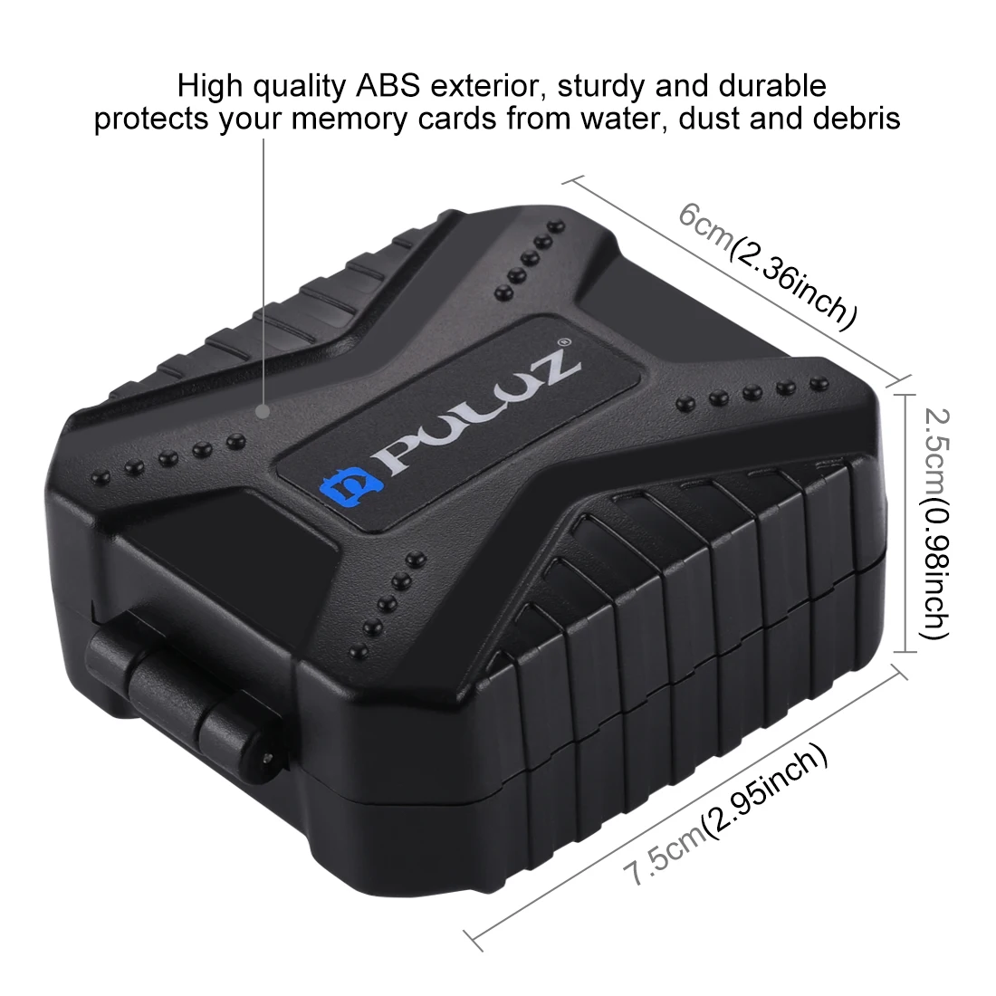 PULUZ 11 in 1 Memory Card Case Camera Storage Box for 3*SIM + 2*XQD 2*CF 2*TF 2*SD Waterproof Anti-fall |