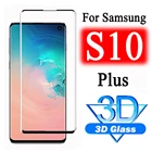 Закаленное стекло для samsung Galaxy S10e S7 edge S8 S9 S10 plus, защита экрана телефона, полное покрытие, защитная пленка на стекло