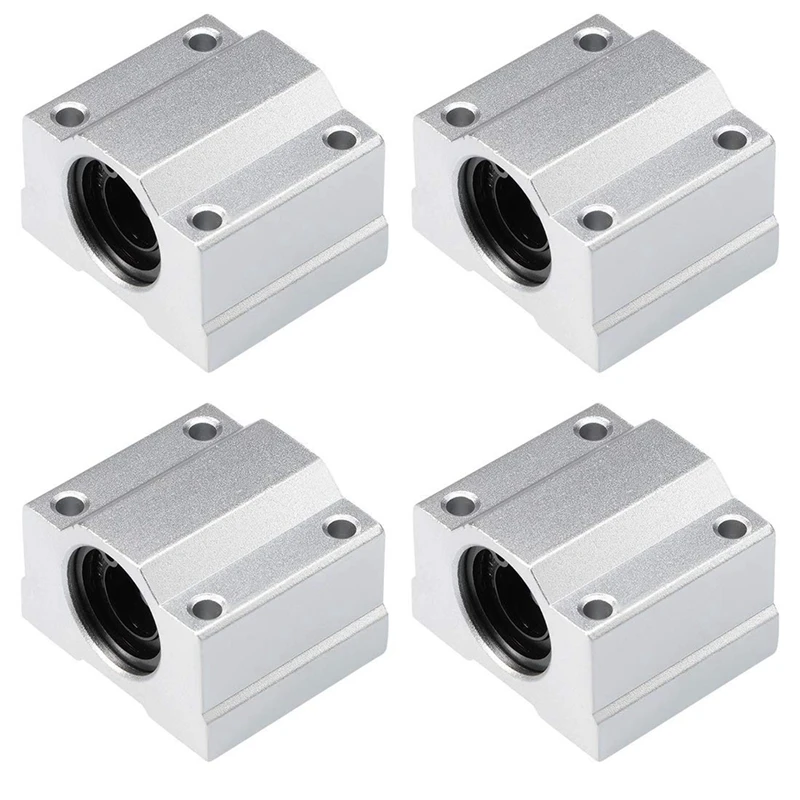 

NEW-3D Printer Slide Block Linear Motion Bearing Ball SCS8UU 8mm Bushing for Anet A8 Prusa I3 4 Pcs