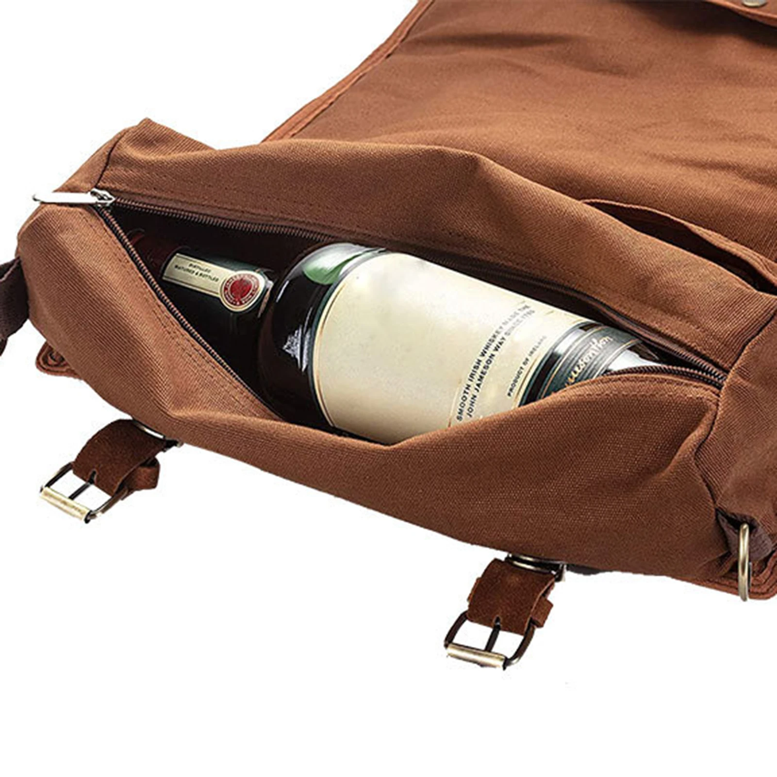 

Creative Travel Bartender Bag Portable Canvas Cocktail Juice Making Storage Bag Shaker Set Storage Bag Only cosy