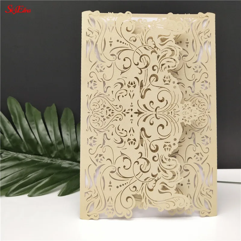 10/30 шт. свадебные пригласительные открытки | Дом и сад