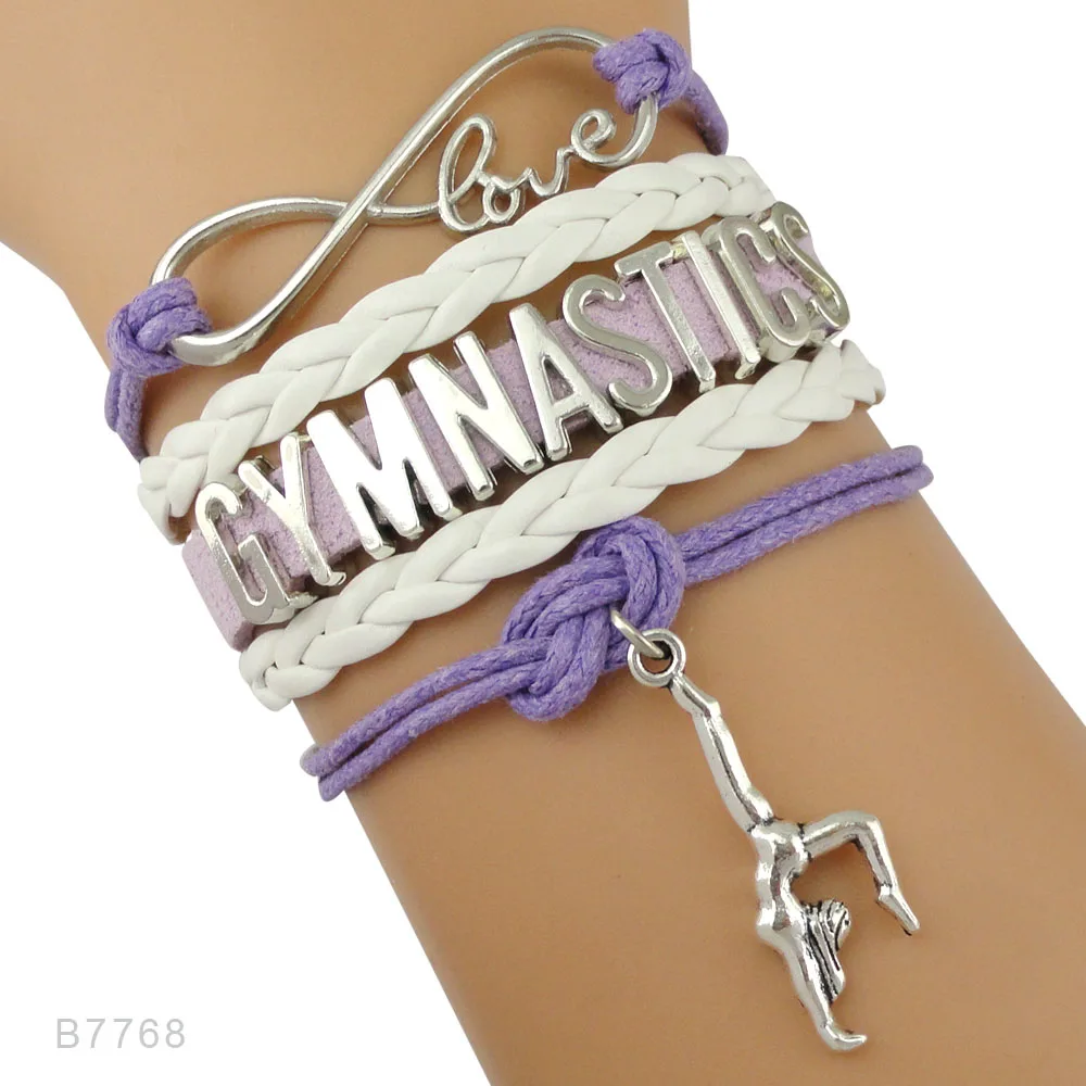 Бесконечность любовь фанаты гимнастики модные ювелирные изделия лучший подарок