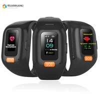 smart bracelet long standby elderly men students sos watch for ios android heart rate blood pressure pedometer gps tracker watch