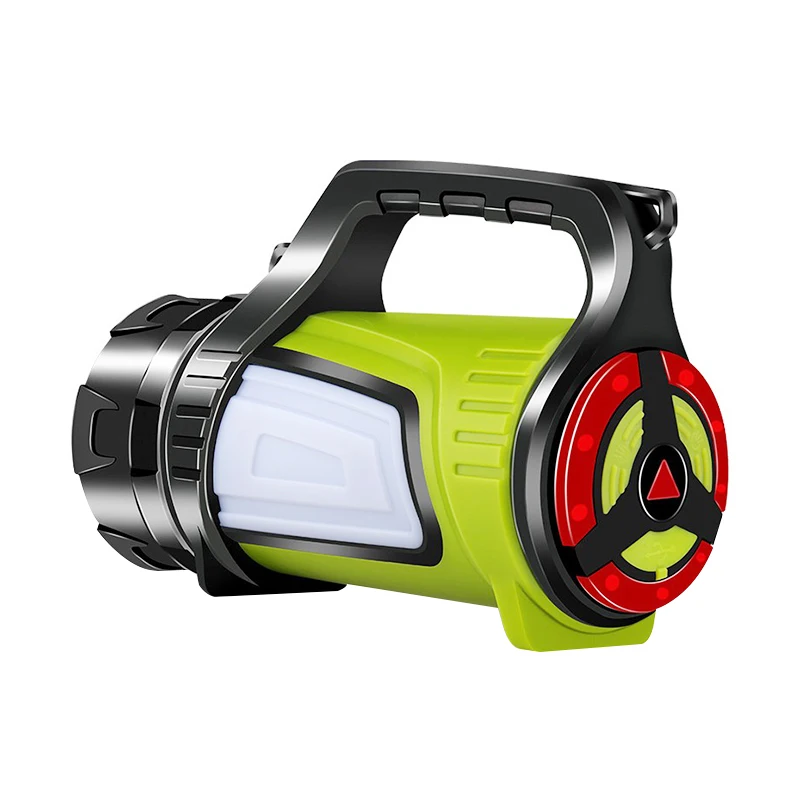 

Camping Light Handheld Flashlight Durable Lighting For Home Outdoor Use Strong Power Searchlight Portable Hand Light Camping