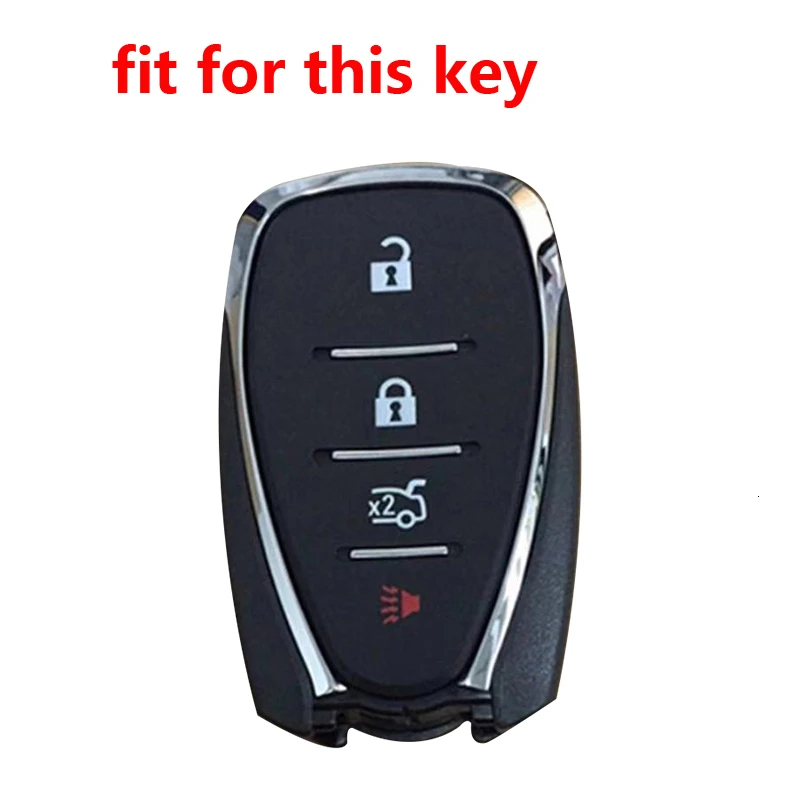 Силиконовый чехол для автомобильного ключа чехол-брелок Chevrolet Cruze 2016 Malibu XL Camaro |