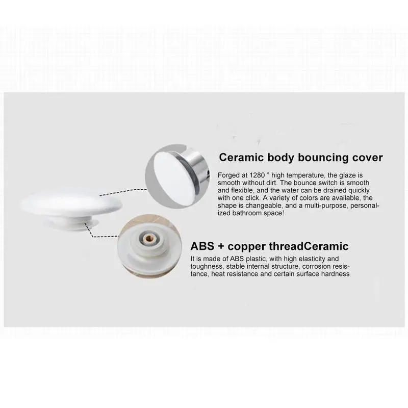 8 цветов заглушка для раковины пробка слива керамическая крышка сливные