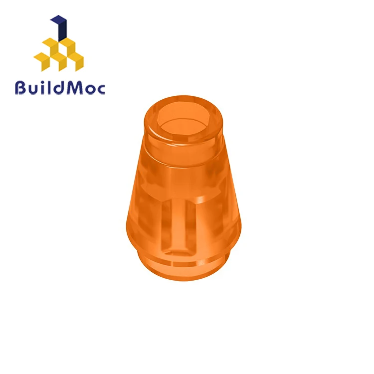 M0697-14 BuildMOC 59900 конус 1x1 топовое покрытие паза кирпич техника переключение поймать стойка дисплея картона для строительных блоков Запчасти DIY обучающий конструктор креативный подарок игрушки - Цвет: M0697-14