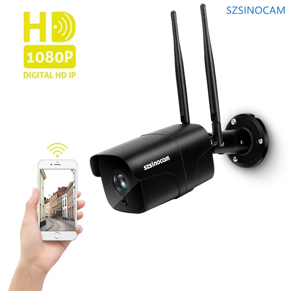 SZSINOCAM 2MP 1080 P Full HD WiFi IP камера безопасности беспроводная IP66 водонепроницаемая CCTV