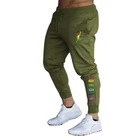 Фитнес повседневные эластичные брюки в стиле хип-хоп плотная одежда брюки мужские тонкие спортивные штаны мужские брюки для бега спортивные штаны