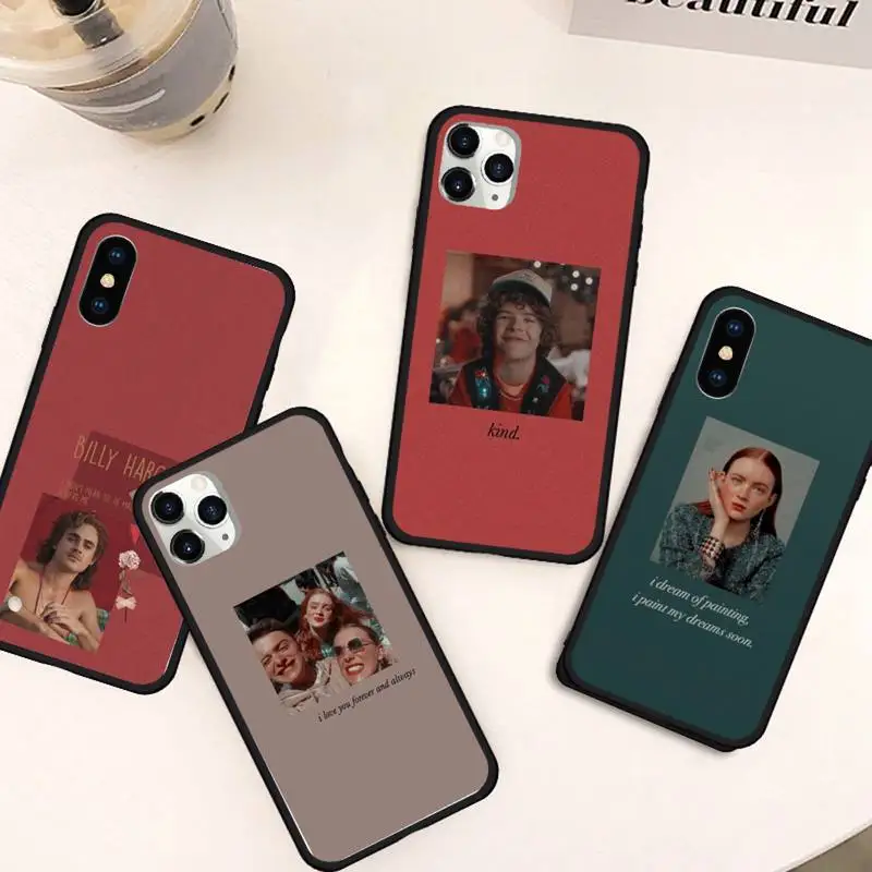 

Stranger Things TV series Phone Case For iphone 12 11 13 7 8 6 s plus x xs xr pro max mini