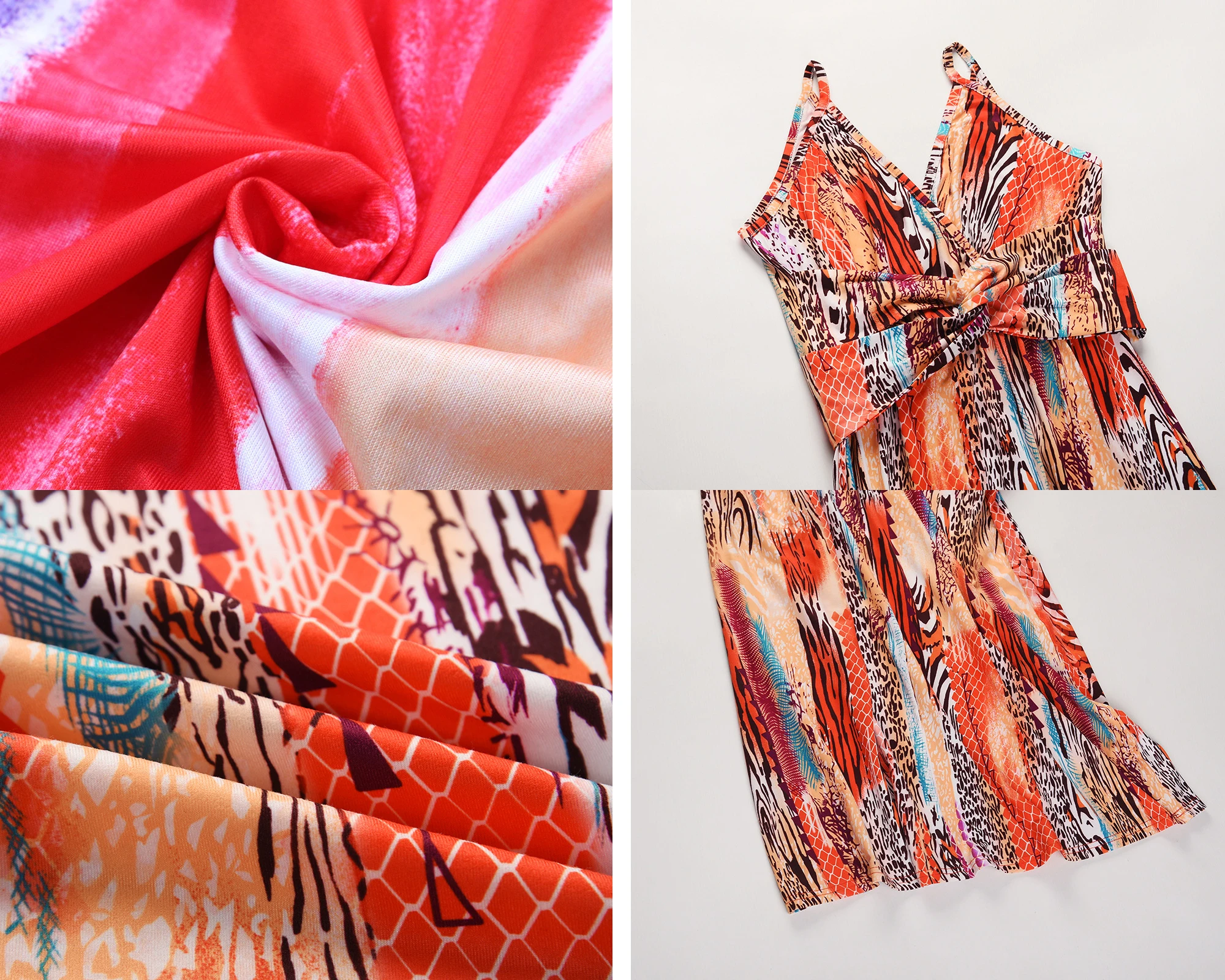 

Ladies Print Floral Long Boho Bohemian Beach Summer Dress Women Sundress Sexy V-Neck Sleeveless Strap Maxi Vintage Dress Vestido