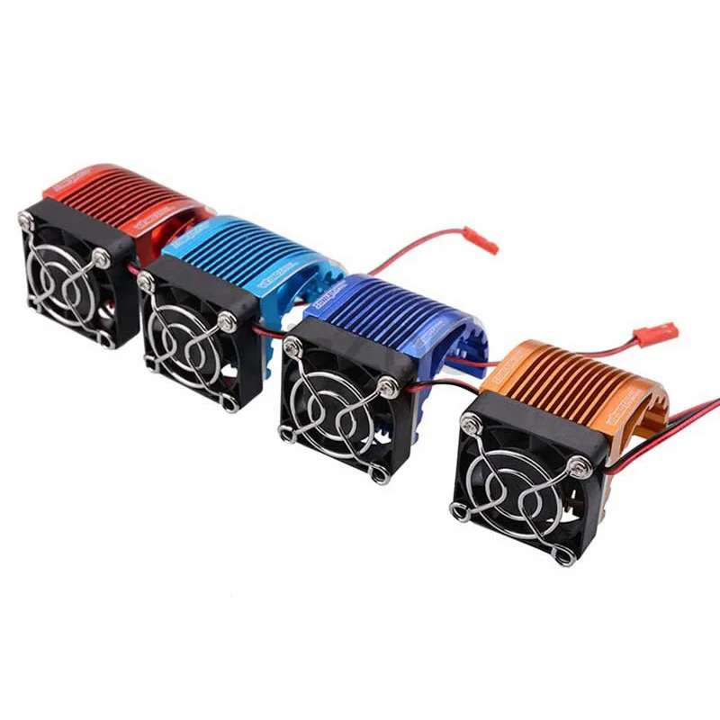 

RC CNC сплав радиатор 40*40 мм вентилятор для бесщеточного двигателя 42 мм Hobbywing Leopard Castle 4274 1515 812 T8 4268 4272