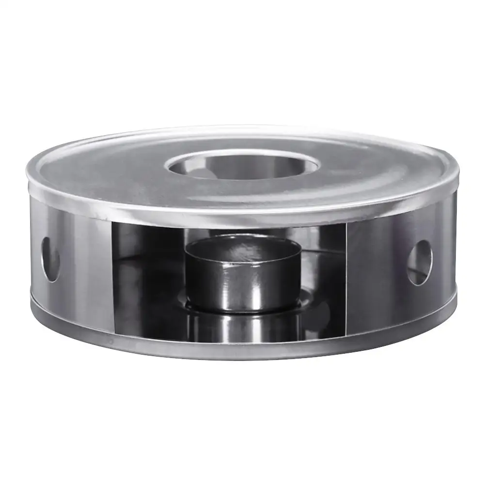 Чайный сервиз из нержавеющей стали чайный спиртовые свечи нагрев кофе молоко