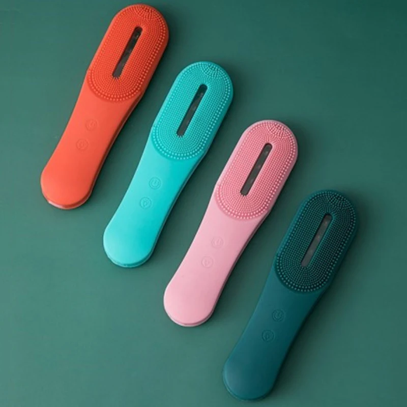 

1 компл. Массажная щетка для глубокой очистки кожи USB электрическое очищающее средство для лица силиконовая Очищающая щетка для лица