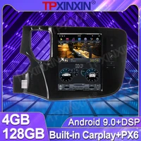 multimedia for mitsubishi outlander 3 radio tesla 2012 2018 android vertical screen car player px6 carplay gps navigation 128g