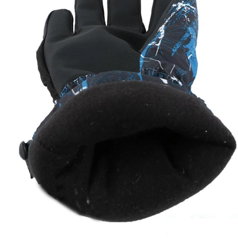 Профессиональные Водонепроницаемые теплые лыжные перчатки AS FISH для всех