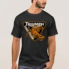 Футболка Triumph Tiger Troopt, лето 2019, Мужская футболка с коротким рукавом