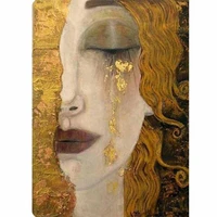 chenistory 60x75cm frame oil painting by numbers kits crying women figure paint picture by numbers diy gift home decor artcraft