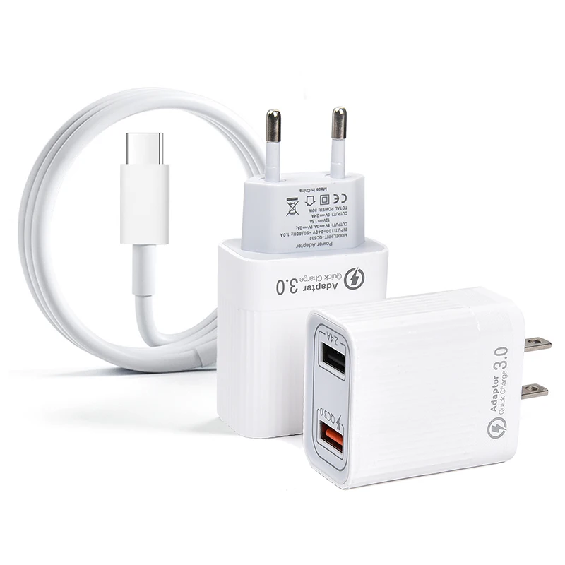 

Mavic Mini 2 3.0 Quick Charge Adapter Dual USB Ports Charge Plug With 1M Cable For DJI Mavic Mini 2 Drone Accessories