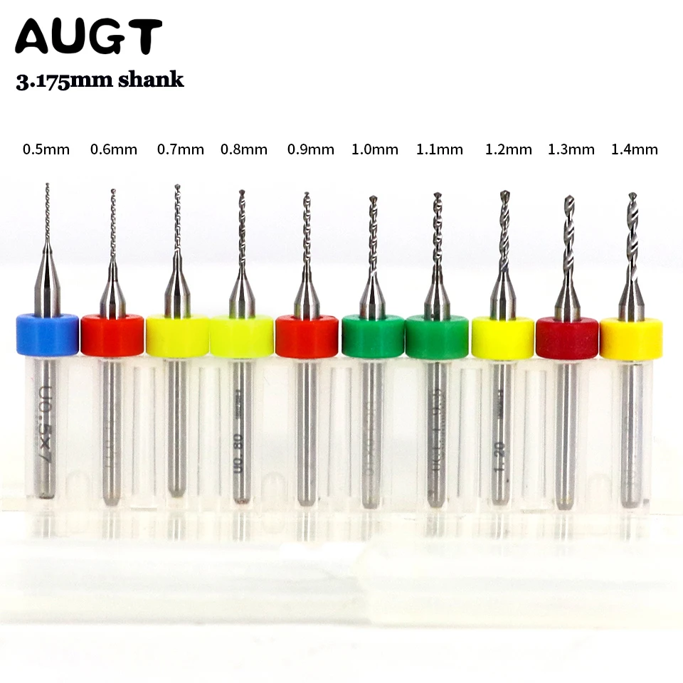 10 шт. станков с ЧПУ PCB бурильные печатью монтажная плата сверла биты карбида Micro