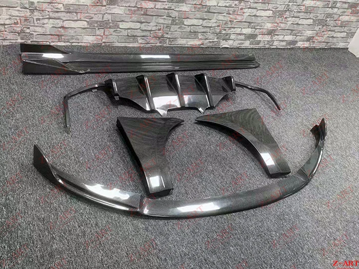 2019 Z ART Macan Boxter углеродное волокно тюнинг пакет для facelift Тюнинг Комплект 95B