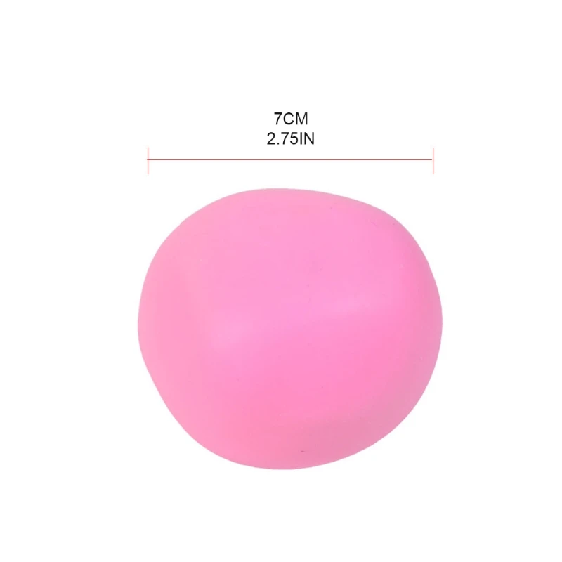 

C63C Hand Squeeze Fidget Set Vent Ball Toys Miniature Novelty Toys Boys Girls Gift Stress Relief Toys Game Color Changed Toy