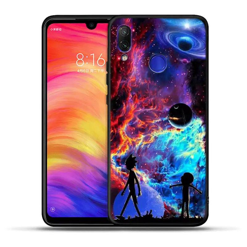 Аниме Рик и Морти мультфильм аниме чехол для Xiaomi Redmi Note 7 7A 6 Pro 6A 5A Prime Mi A1 5X A2 Lite 6X4X5 плюс Pocophone F1