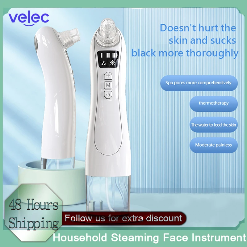 

Средство для удаления черных точек Velec, перезаряжаемый аппарат для очищения пор и акне, электрический прибор для ухода за кожей лица и носа