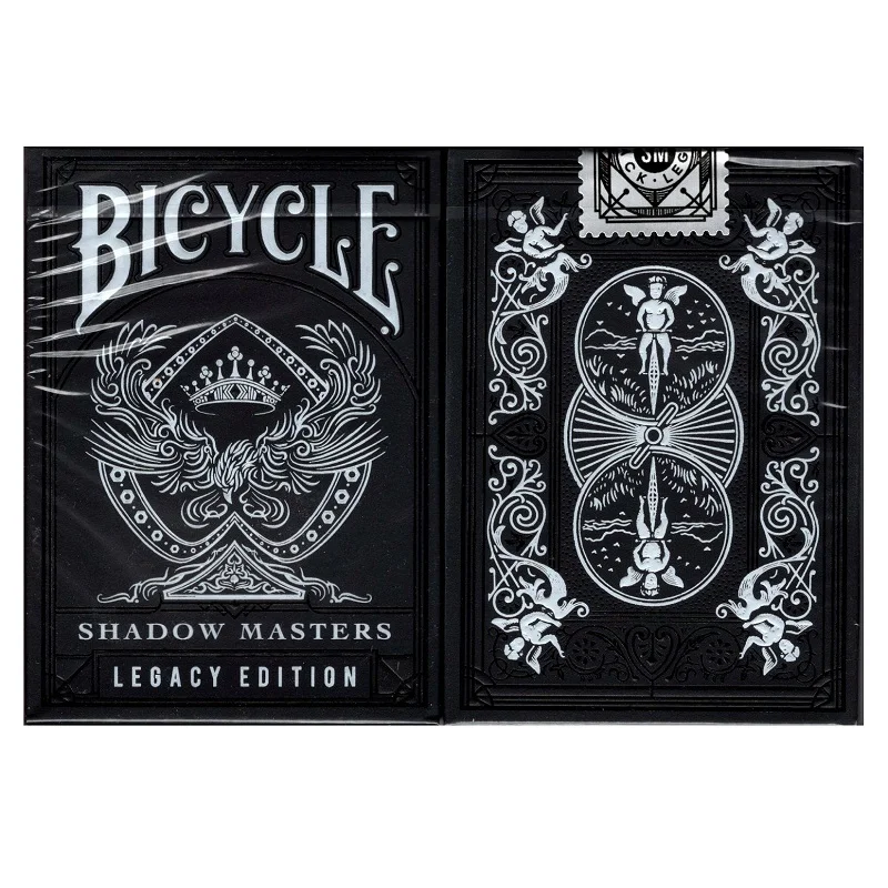 

Bicycle Shadow Masters Legacy Edition Playing Cards Ellusionist Eagle Deck USPCC Poker Magic Card Games Magic Tricks Props