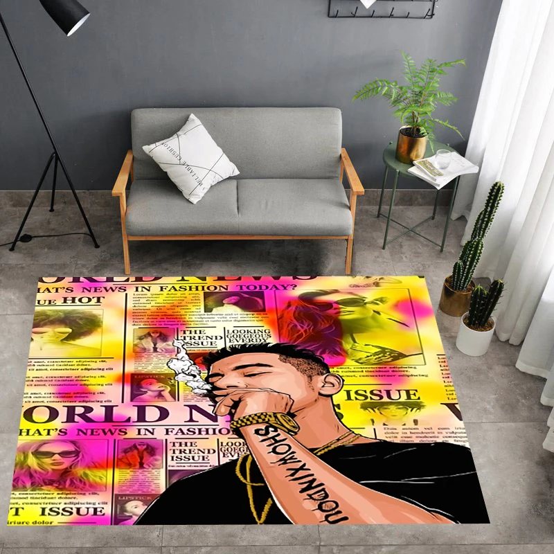 Чехол с изображением рок н ролл ковер модные вечерние тренд игровой коврик 3D