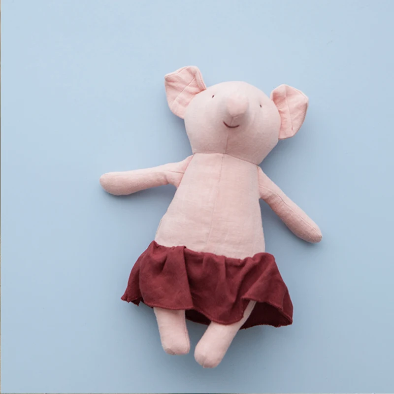 Плюшевая Маленькая свинья мультяшная мягкая кукла Зверюшка нурсей Сказочная