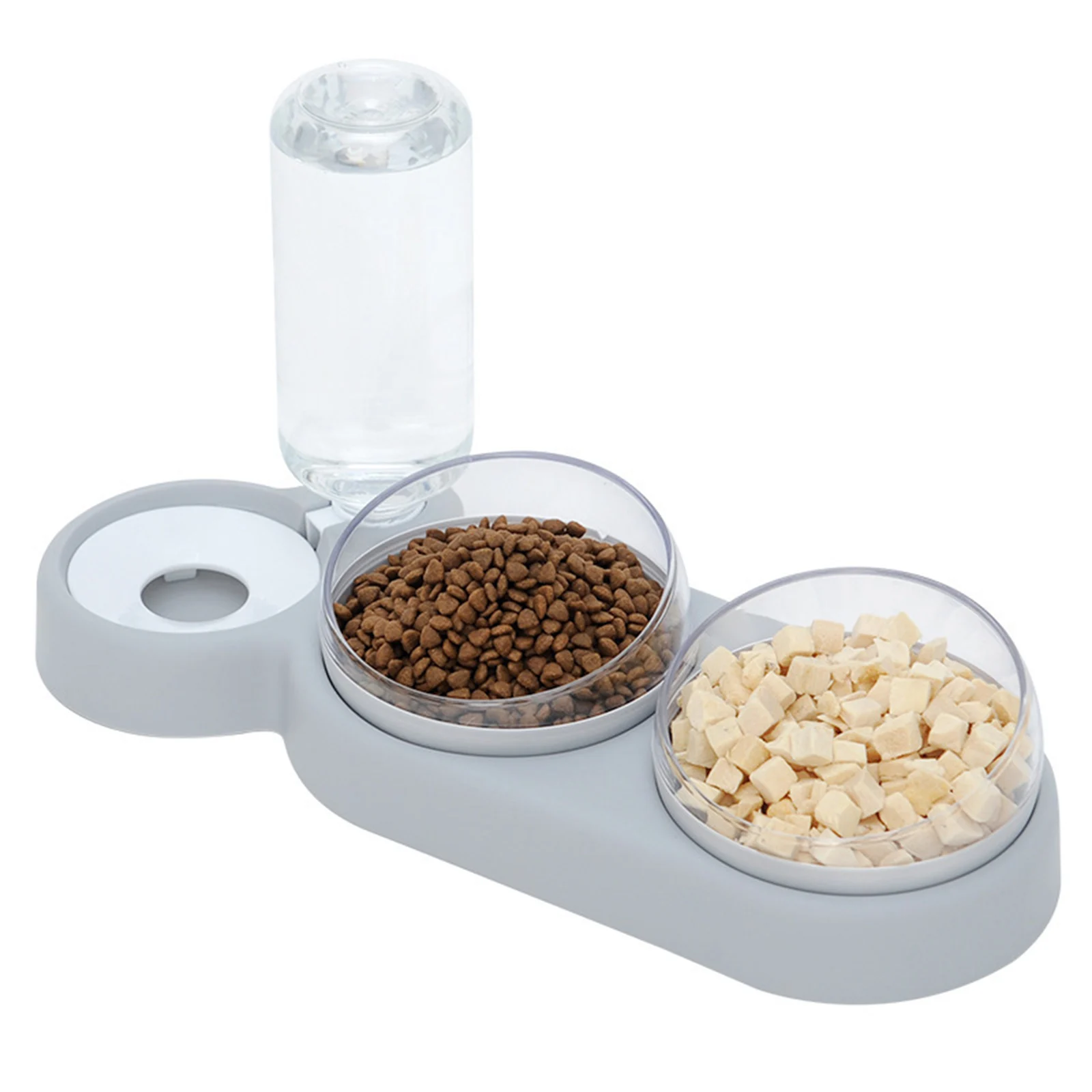 

Dog Food Water Feeder Double Pet Bowls Stainless Steel Pet Drinking Dish Feeder Cat Puppy Feeding Supplies Small Dog Accessories