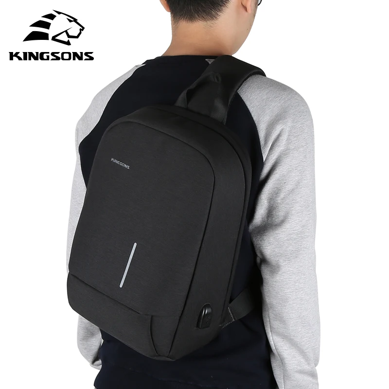 Высококачественный нагрудный рюкзак Kingsons 13 3 дюйма для мужчин и женщин