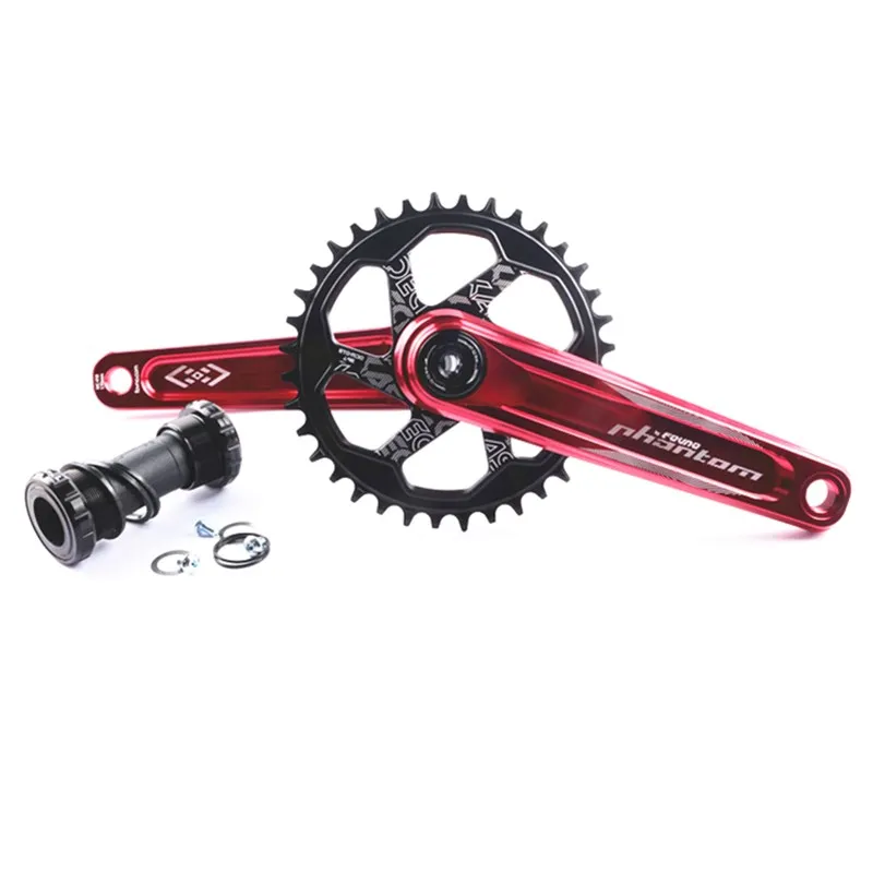 Fovno Кривошип 170/175 мм для горного велосипеда Deckas Корона 3 30/32/34/36T SRAM черный с BSA BB
