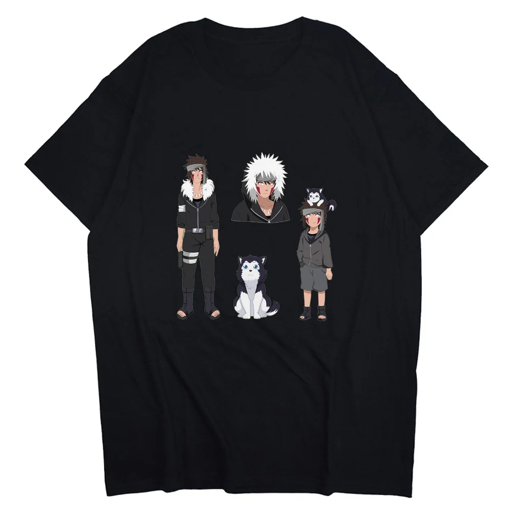 

Популярная хлопковая свободная футболка в новом стиле для мужчин и женщин с ручной росписью, уличные Топы в стиле хип-хоп из аниме мультфиль...