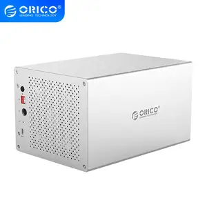 ORICO WS Series 3,5 ''5 Bay Type C с RAID HDD ограждение Поддержка 5*10 ТБ HDD док-станция 5 Гбитс USB3.1 жесткий диск чехол