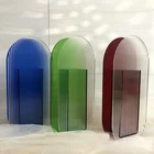 Круглая Красивая прочная Цветочная ваза, красочное современное дизайнерское оформление контейнер с цветочным узором для украшения дома и офиса