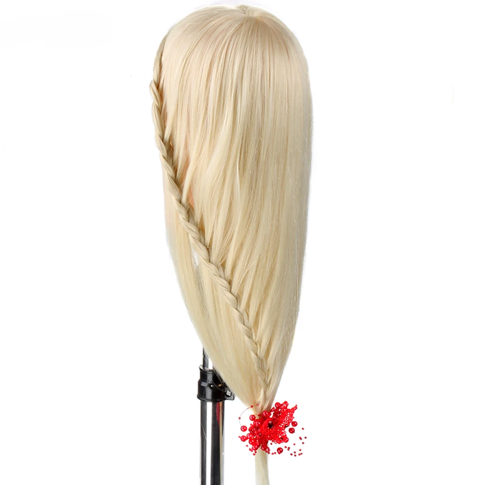 26 дюймов учебная голова для волос Плетение модельная прическа кукла со столом