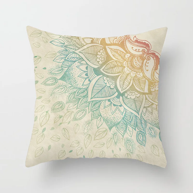 Хит продаж домашние вечерние наволочки из полиэстера с принтом мандалы в стиле