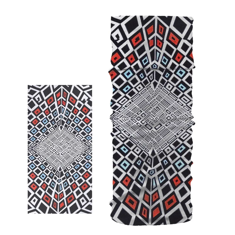 

imixlot Trendy Winter Scarf Men Moto Sweatband Headband Multifunctional Warm Scarf Half Face Mask Bandana