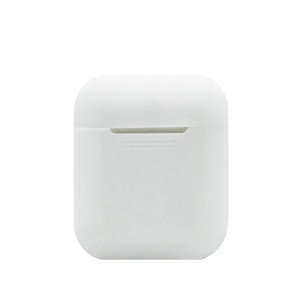 Мягкий силиконовый чехол наушники для Apple Airpods Bluetooth беспроводные коробка Air Pods