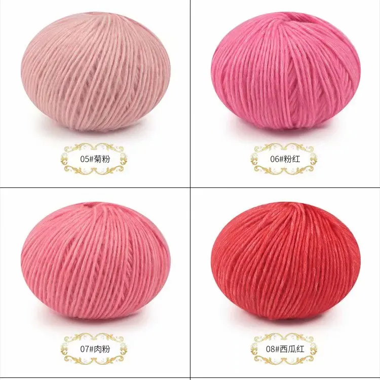 1Pc=50g Alpace wool Crochet Yarn For Knitting Cotton Knit Soft Warm Knitted Line Threads Handmade Needlework Carpet | Дом и сад